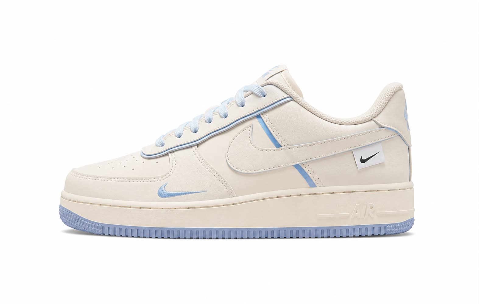 Air Force Super Branco Azul Bebê