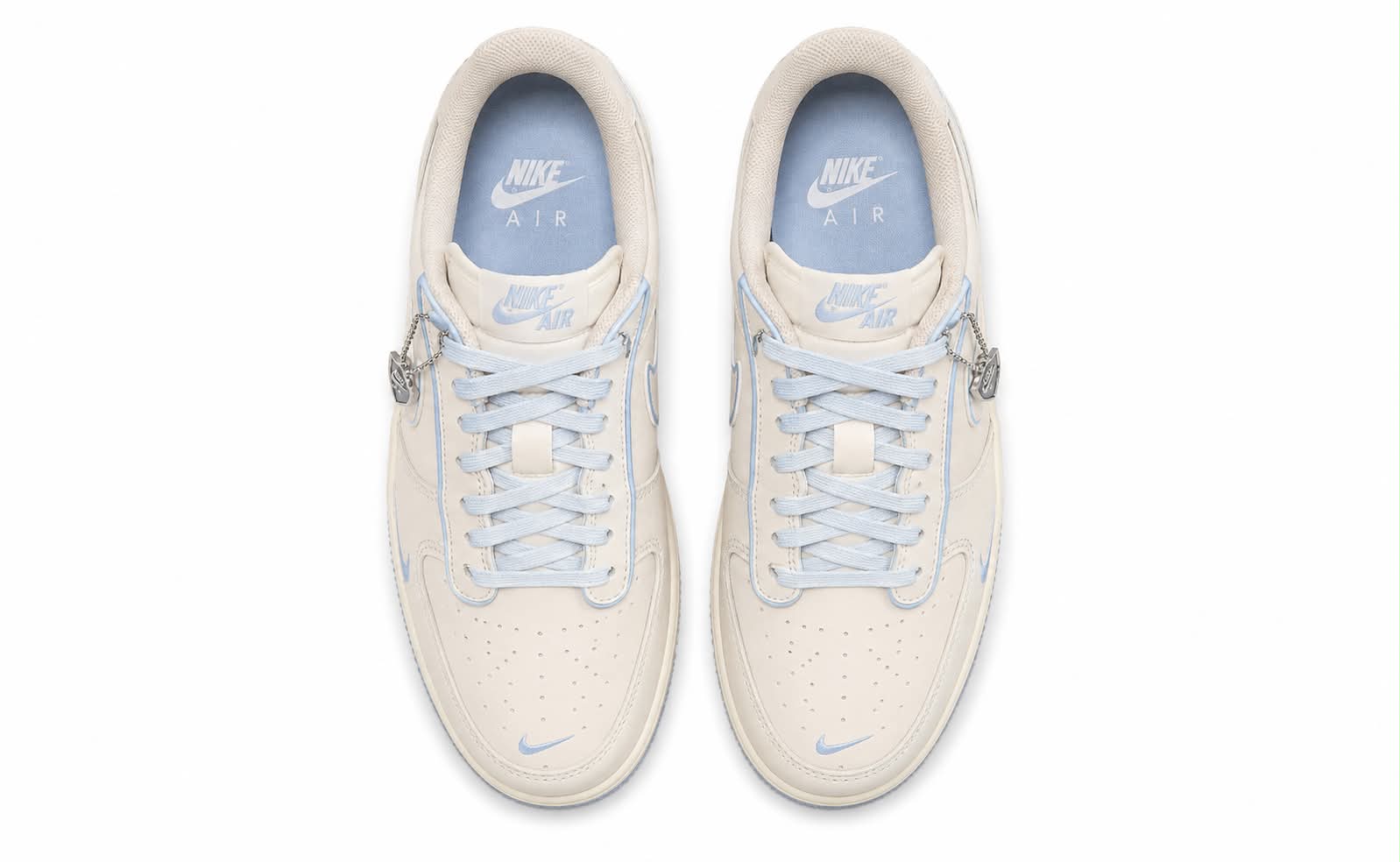 Air Force Super Branco Azul Bebê
