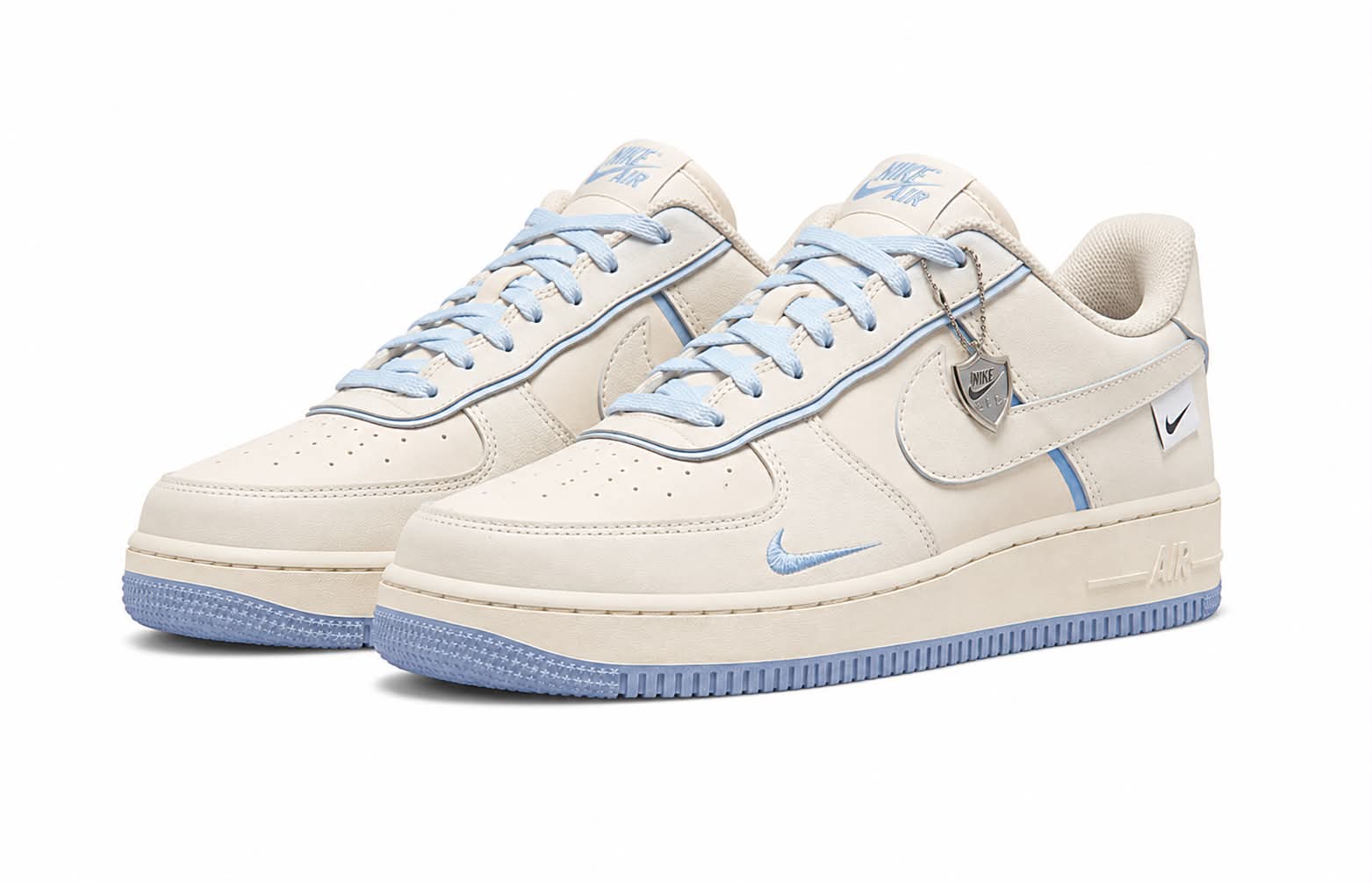 Air Force Super Branco Azul Bebê