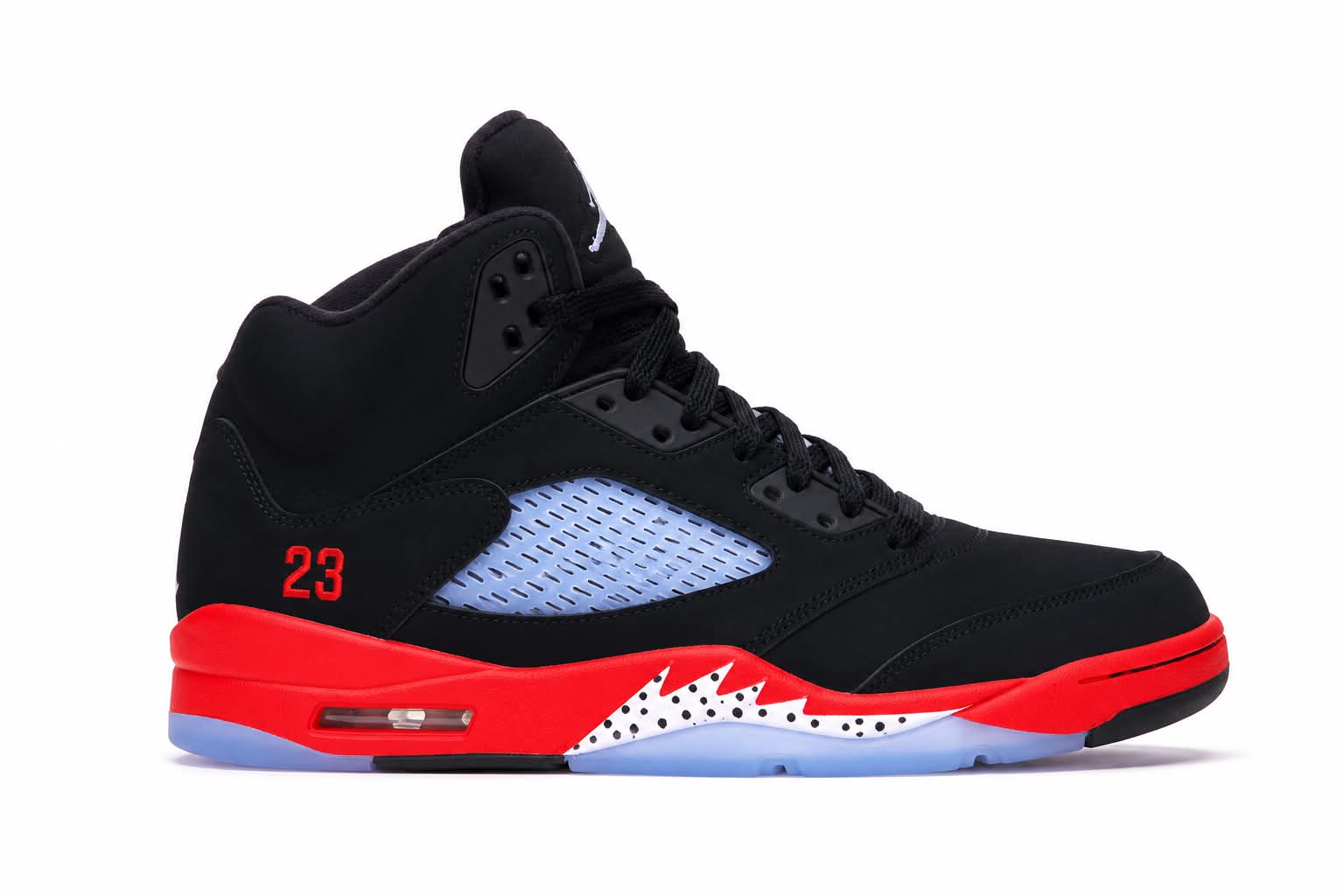 Bota Jordan 23 Preto Vermelho