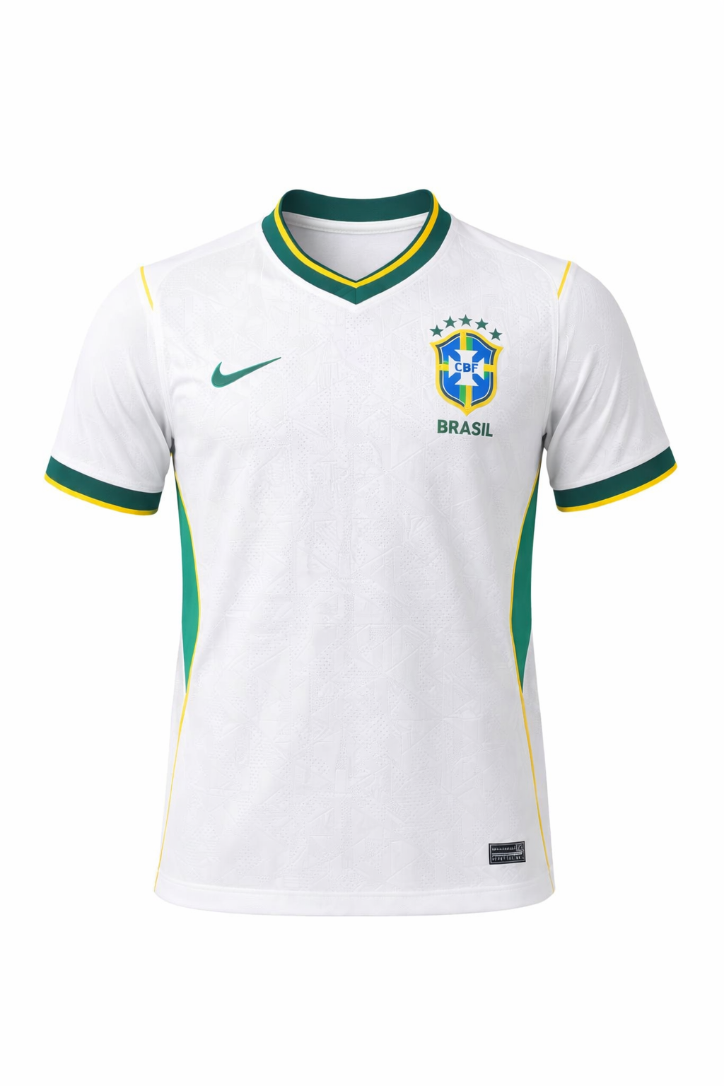 Camiseta Brasil Branco Linha Premium