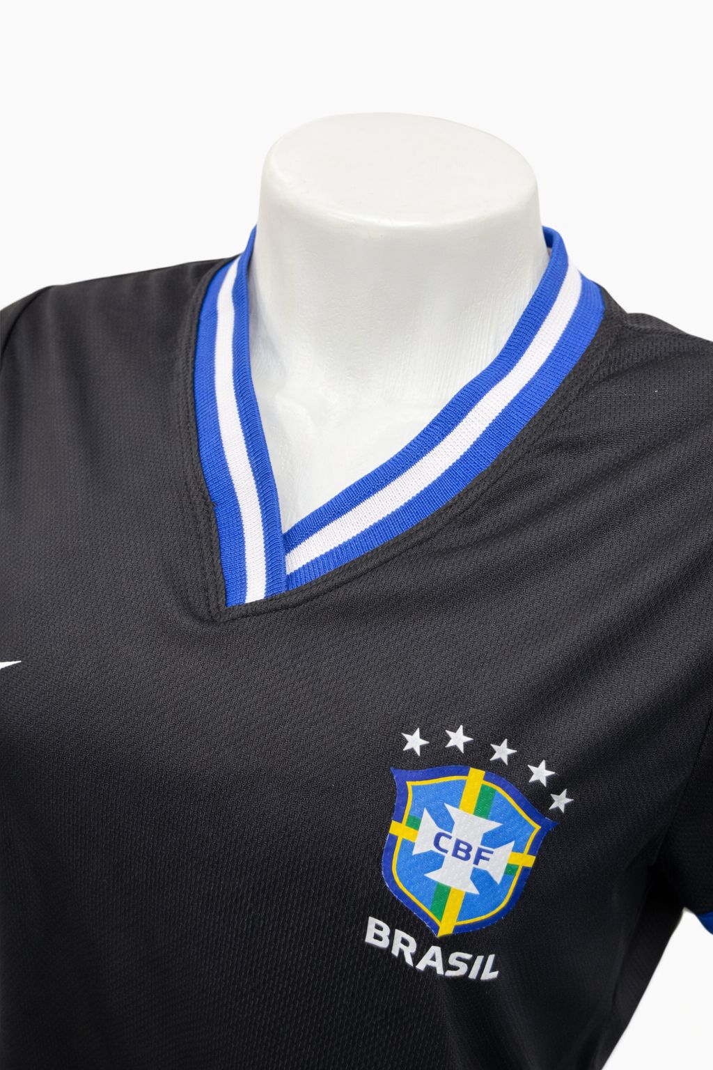 Camiseta Seleção Brasileira Nacional Preta
