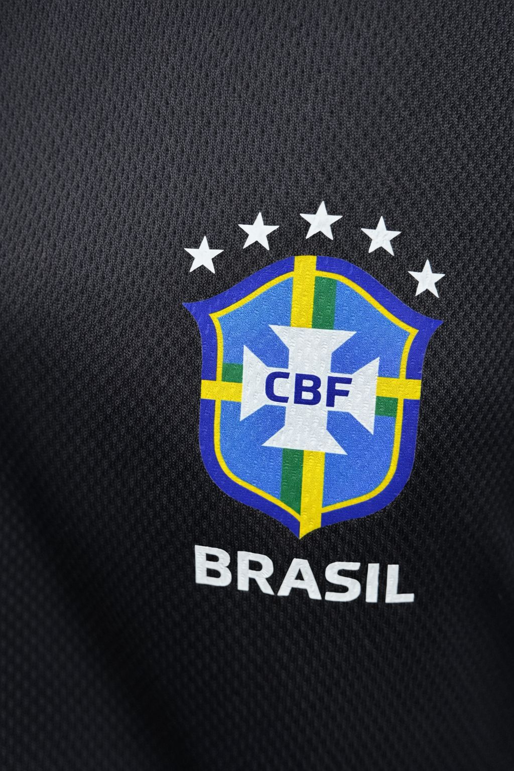 Camiseta Seleção Brasileira Nacional Preta