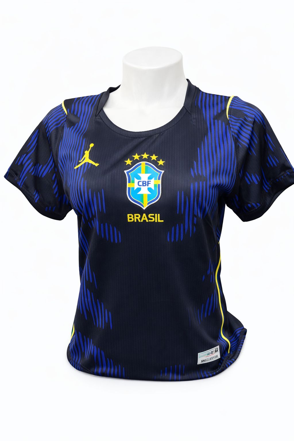Camiseta Seleção Brasileira Tailandesa Azul Feminina