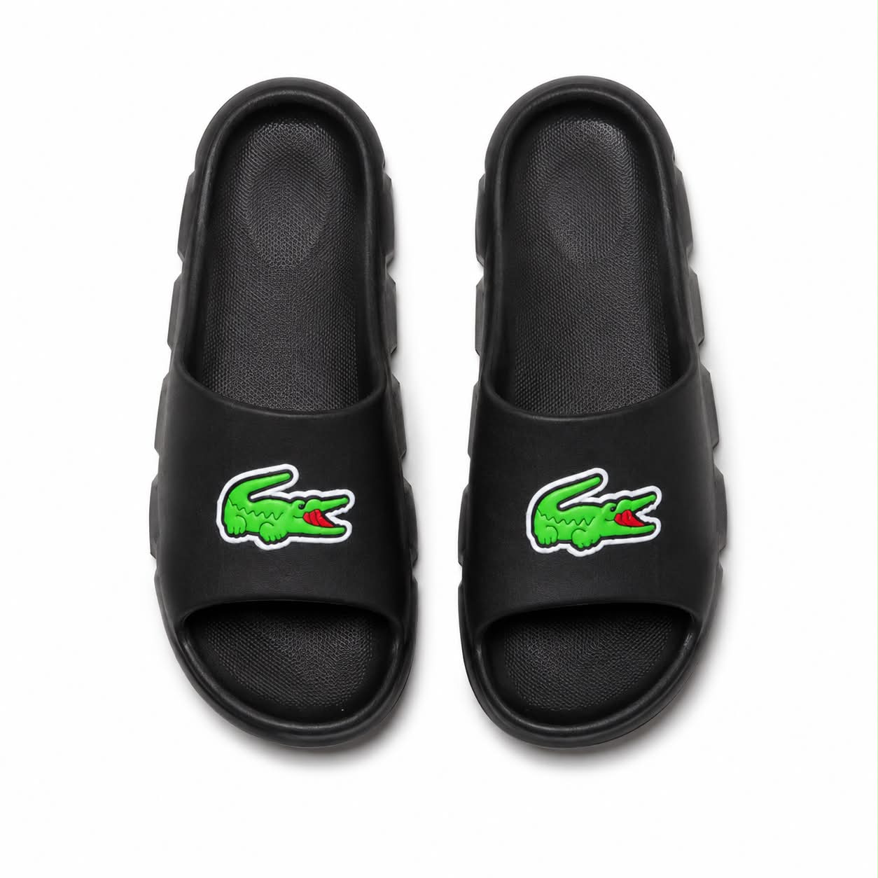 Chinelo Nuvem Lacoste Preto