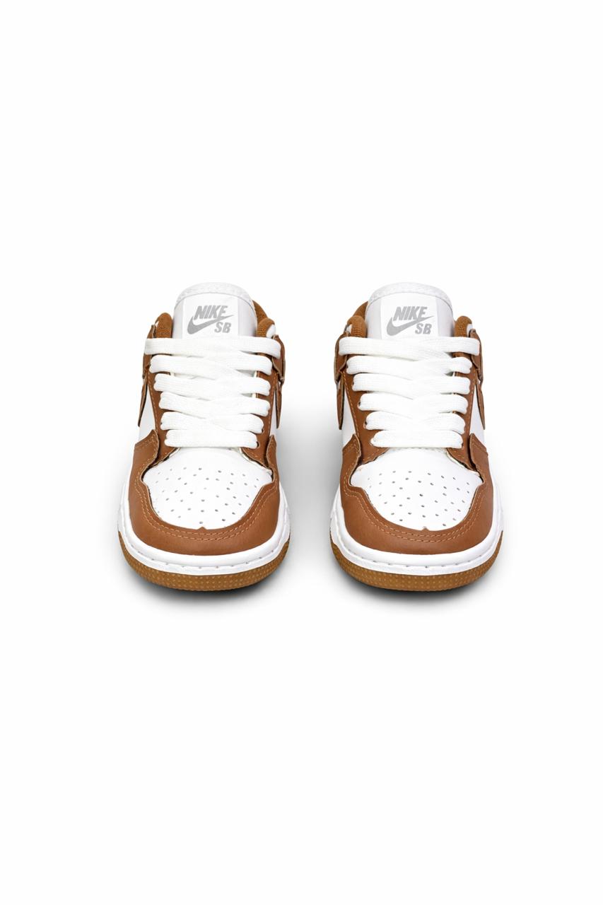 Dunk Marrom Claro Infantil