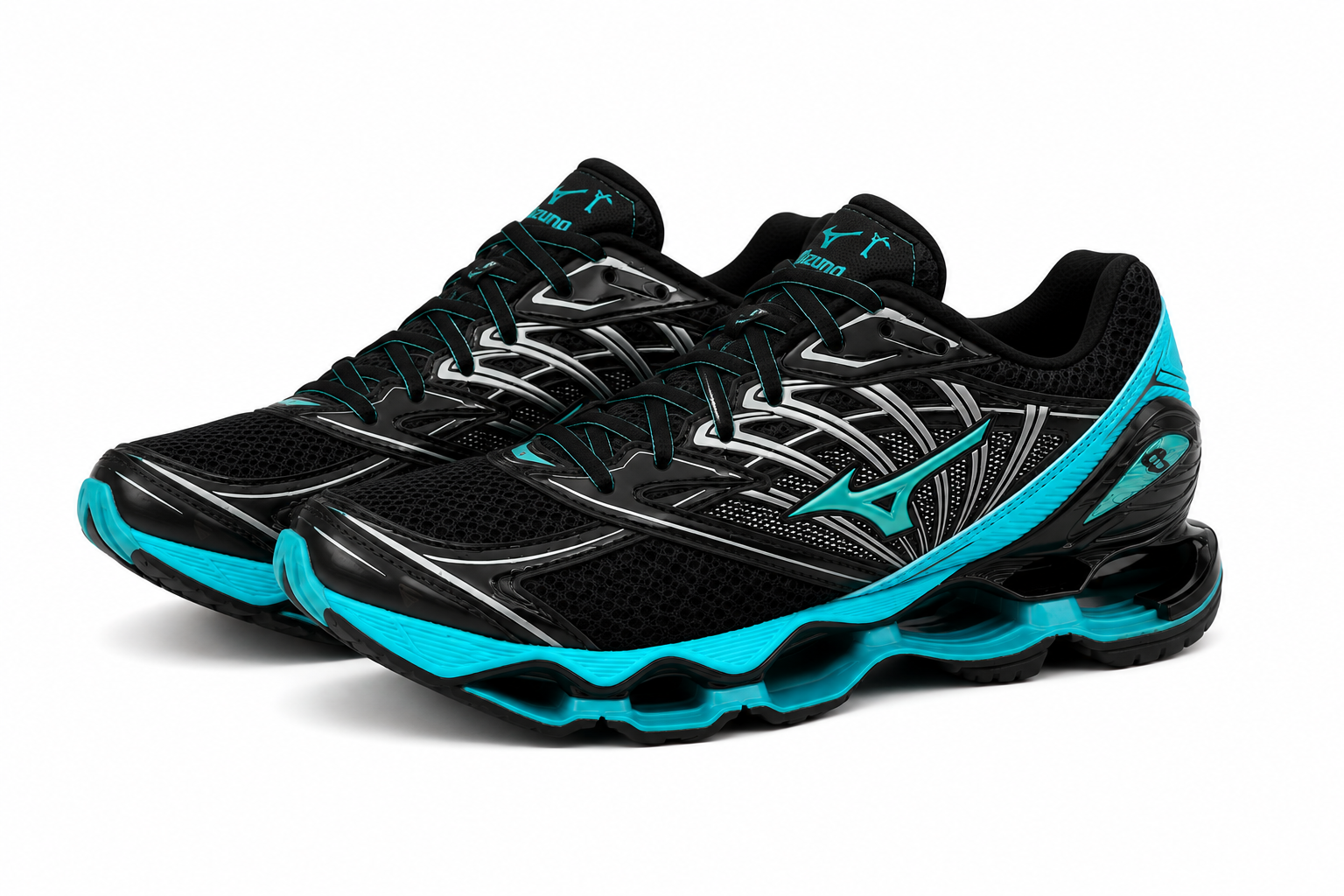 Mizuno Wave Prophecy 8  Preto Azul 