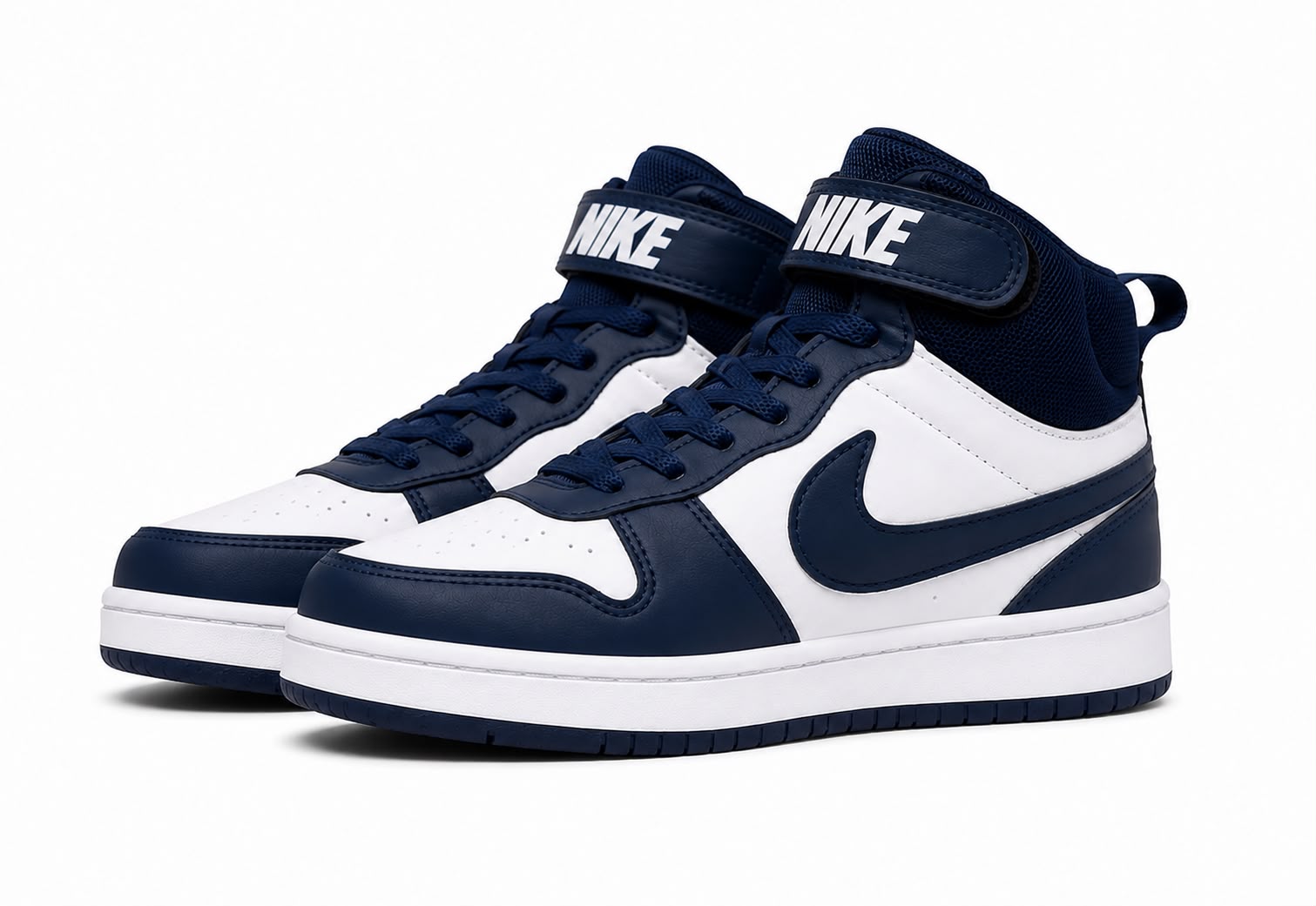 Nike Botinha Azul Marinho e Branco