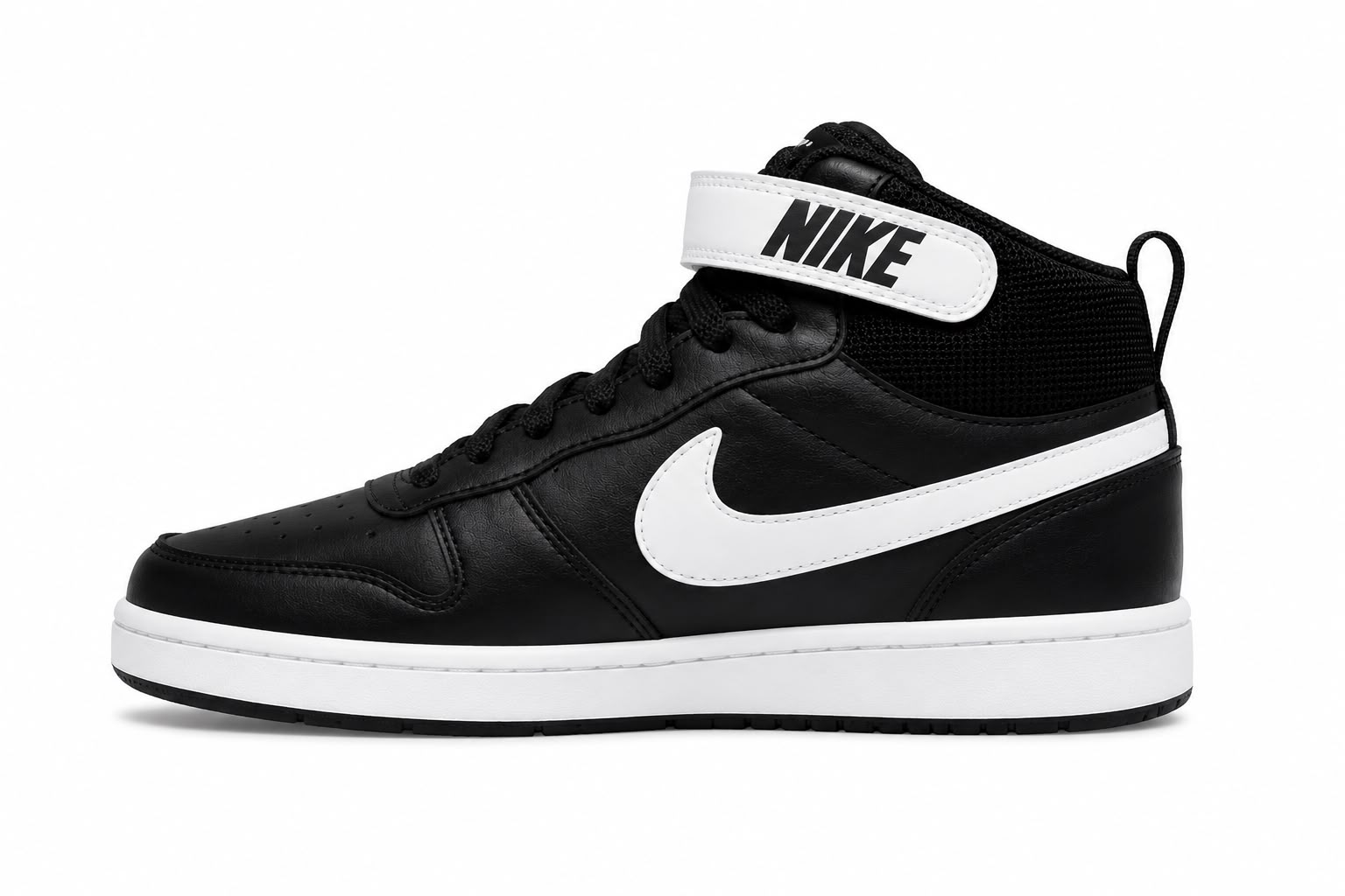 Nike Botinha Preto e Branco