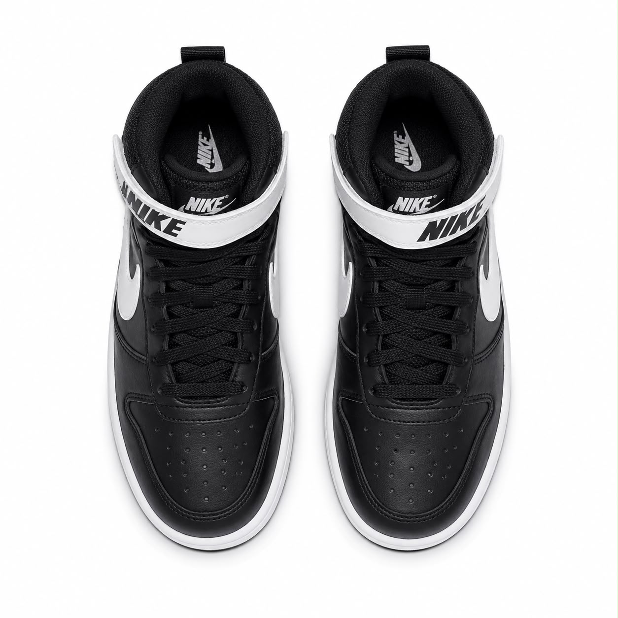Nike Botinha Preto e Branco
