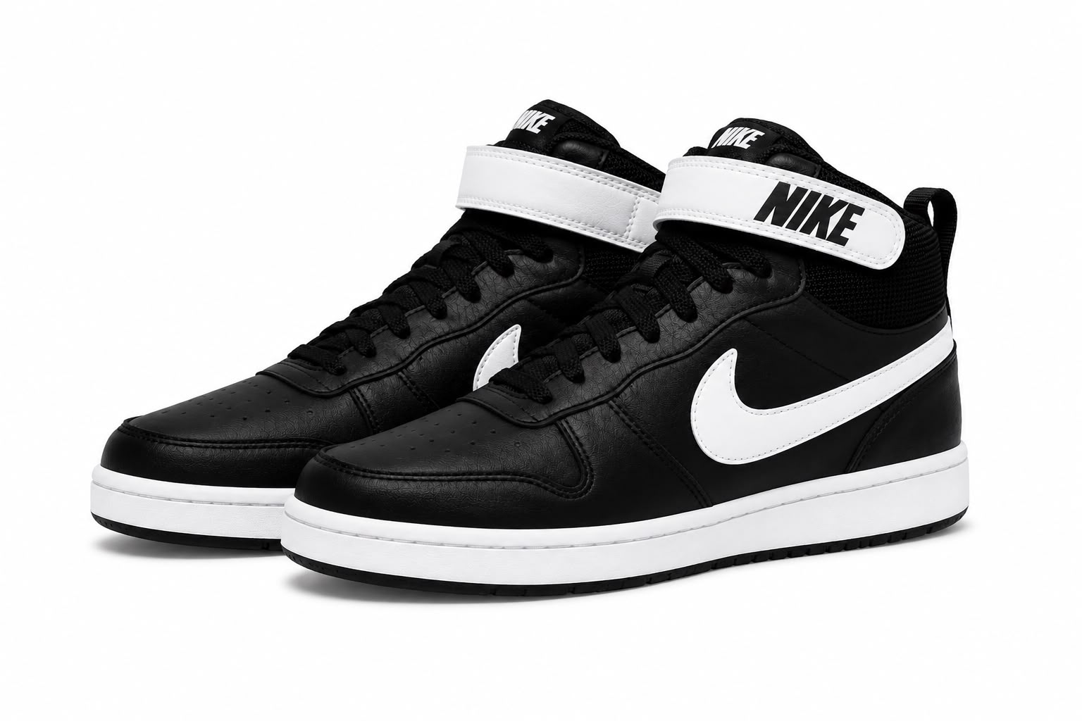 Nike Botinha Preto e Branco