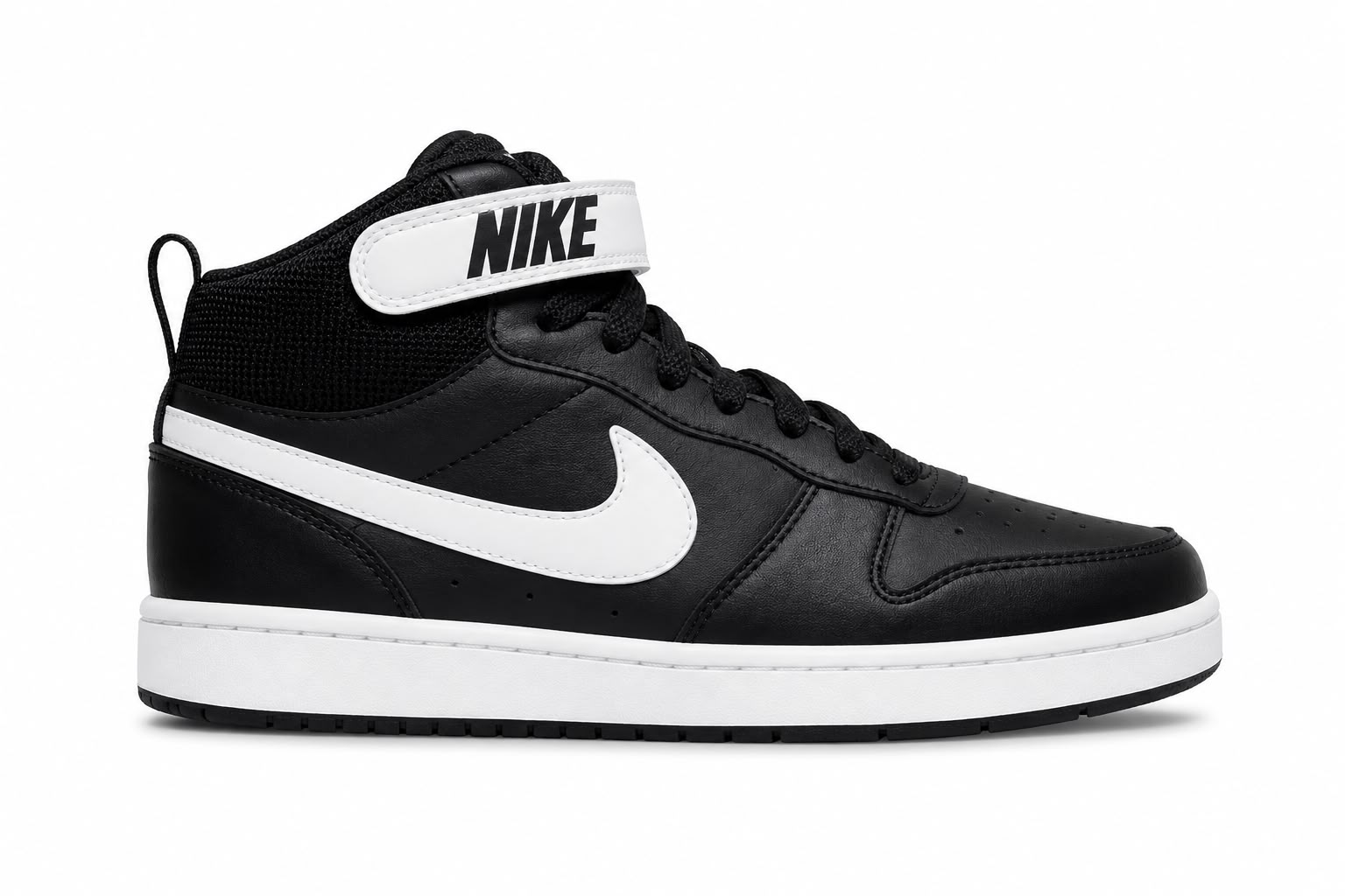 Nike Botinha Preto e Branco