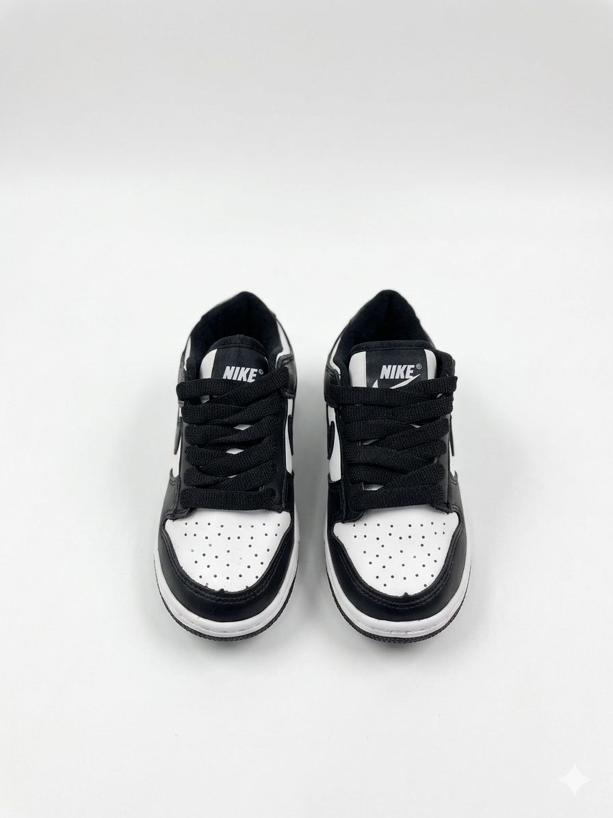 Nike Dunk Preto e Branco Infantil