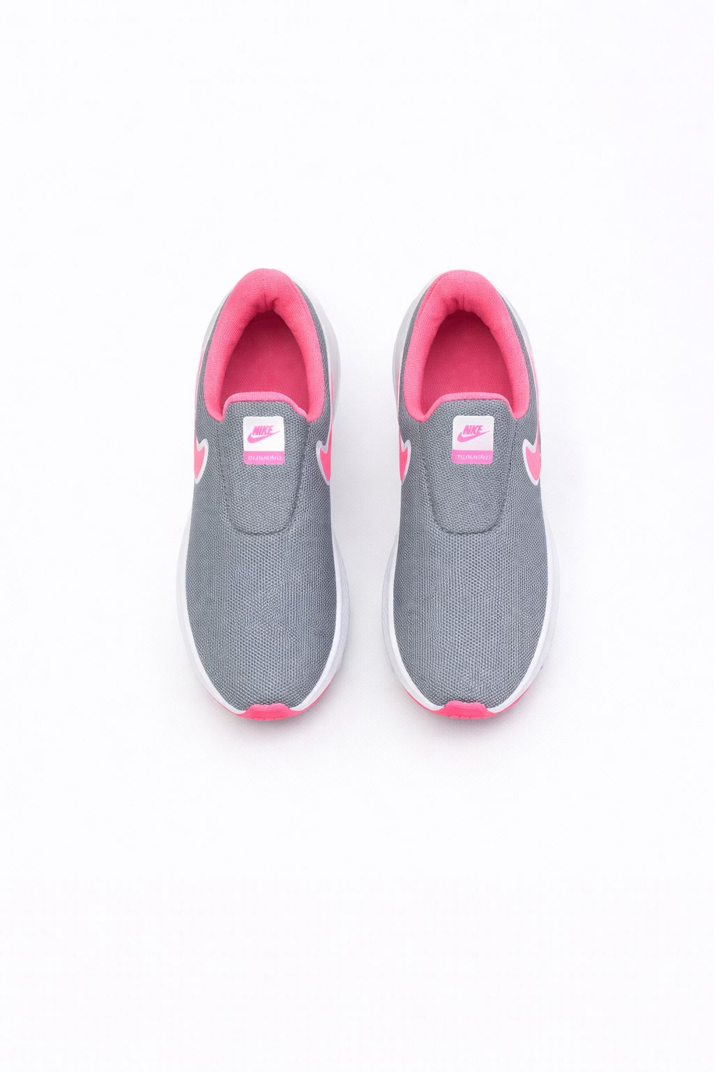 Nike Meia Infantil Cinza Rosa