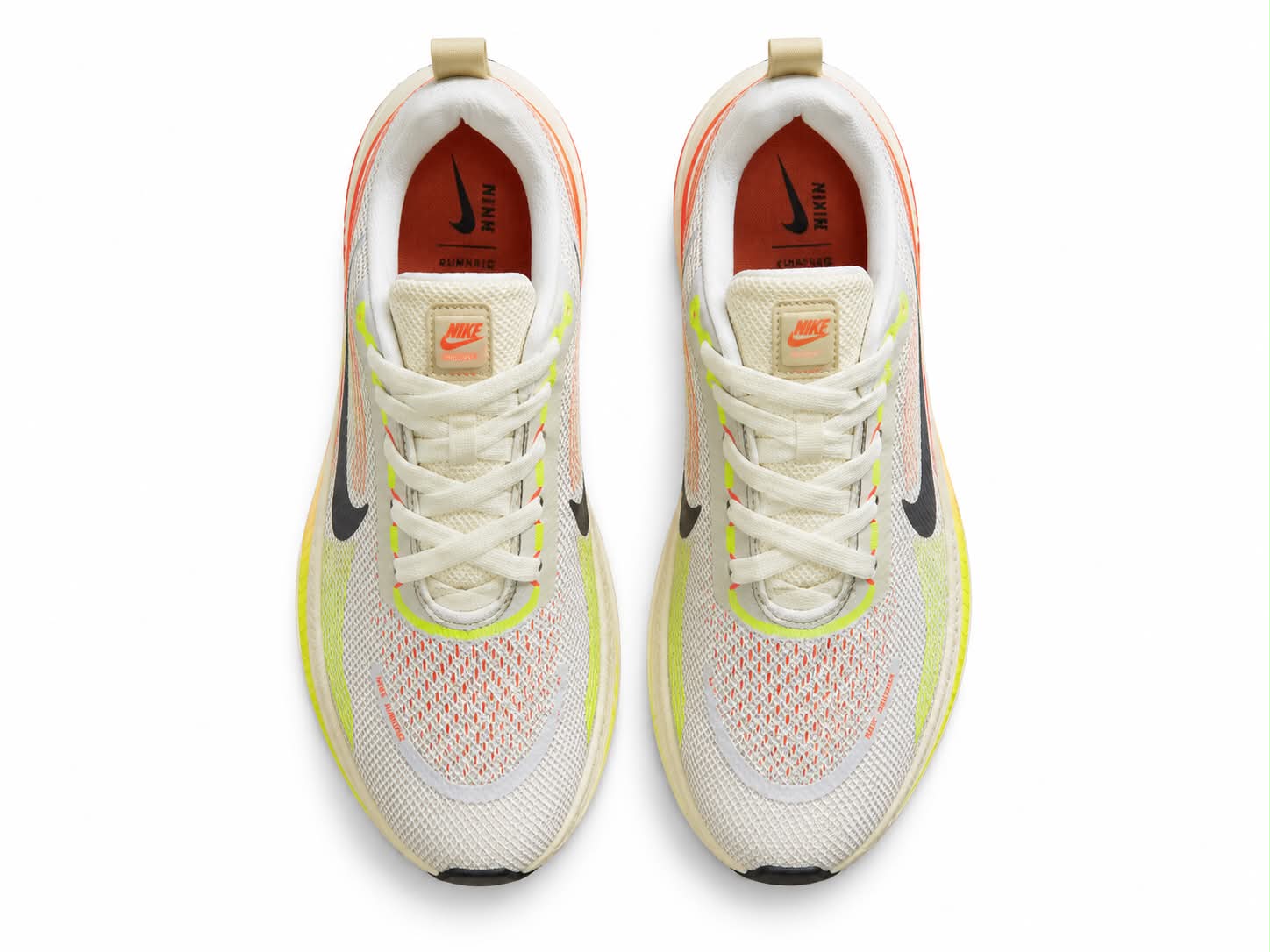 Nike Zoomx Branco Amarelo e Laranja