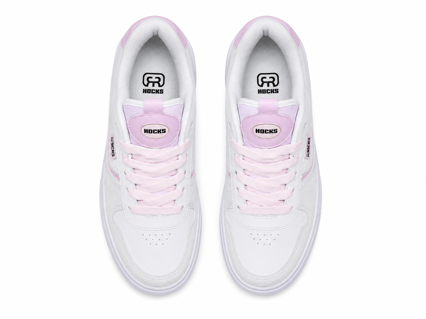 Tênis Hocks Branco e Rosa 