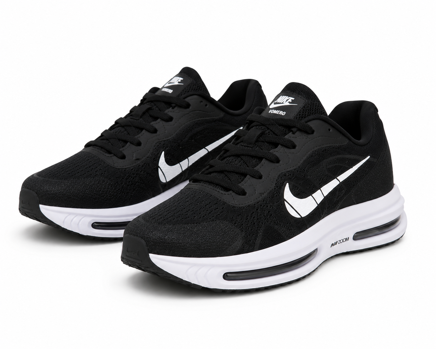 Tênis Nike Vomero Preto e Branco